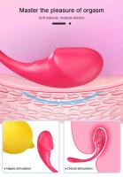Vibrador Inalámbrico Bluetooth G Spot Dildo Control Remoto Aplicativo Ropa Interior Vibrante para Mujeres Juguetes para la Salud Sensual - details 12