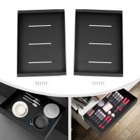 Estante de almacenamiento de cosméticos, cesta de almacenamiento en el armario, estante de almacenamiento de cocina multifuncional sin perforaciones, 2 uds. - details 3