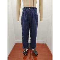 Pantalones holgados de pana de pierna recta para mujer, pantalón liso, Original, cómodo, elástico, coreano, Otoño e Invierno - details 15