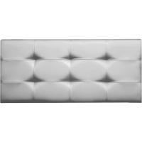 Big Tennessee tapizado en de Dormitorio Medidas cabecero de Cama niño, Juvenil y Matrimonio Cabezal, tapizado, Acolchado (150x70, Blanco) - details 7