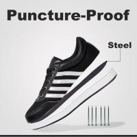 Zapatos De Trabajo De Construcción Para Hombre, Botas De Seguridad Con Punta De Acero, Zapatos De Trabajo A Prueba De Pinchazos, Botas De Protección Impermeables A La Moda Para Mujer 46 - details 3