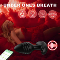 Vibrador Rotativo USB Recargable Control Inalámbrico de Aplicación Estimulador de Masaje Anal para Adultos Juguetes Sensuales para Parejas Salud y Diversión - details 4