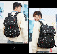 Mochila de viaje impermeable de gran capacidad 15.6 pulgadas para laptops Bolsa de escuela para adolescentes y hombres Estilo cool - details 13