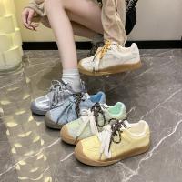 Zapatos informales De malla para mujer, zapatillas Retro transpirables De suela gruesa, De entrenamiento, para verano - details 13