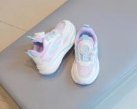 Zapatos deportivos casuales para niños y niñas, zapatillas de deporte de malla transpirable para correr y caminar - details 4