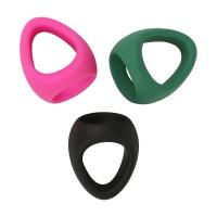 Anillo de silicona para masturbación masculina, Bola de Bondage, jaula ensanchadora, bloqueo de Semen, ampliador de pene, suministros sexuales - details 10