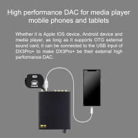 TOPPING Dx3 Pro Plus decodificador de música de Audio Digital USB DAC amplificador de auriculares equilibrado HIFI ES9038Q2M Bluetooth LDAC DSD DX3pro + - details 14