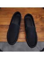 Zapatos de hombre, zapatos de soja 2025 verano nuevo bajo transpirable, tendencia de moda, un golpe de pie, zapatos casuales de hombre, zapatos perezosos. - details 6