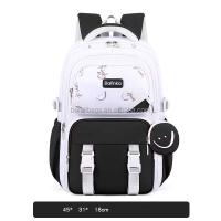 Nueva mochila portátil de gran capacidad para estudiantes de secundaria, moderna y sencilla, billetera desmontable - details 4