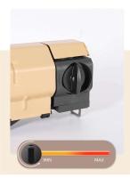 Estufa de Camping Plegable Portátil 2670W, Quemador de Gas para Picnic al Aire Libre - details 11