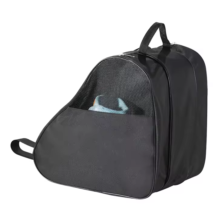 Bolsa de patín de hielo, bolsa de patín de ruedas con correa de hombro ajustable para niñas, niños y adultos, bolsa de Skate al aire libre - 1