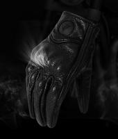 Guantes de Moto de Cuero Genuino Invierno Antiviento Táctil Protección de Articulaciones Mejor Precio Talla M-2XL Lavable - details 5