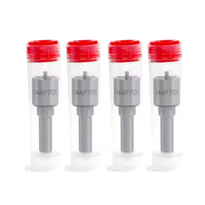 4 piezas Boquilla de inyección DLLA144P700 de combustible, accesorios para automóviles compatibles con Toyota - 1