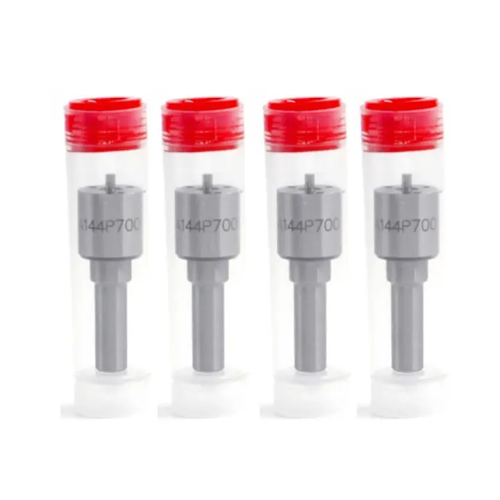 4 piezas Boquilla de inyección DLLA144P700 de combustible, accesorios para automóviles compatibles con Toyota - 1