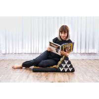 Cómodo Colchón De Suelo con Cojín De Lectura, Futón Japonés, Cama Plegable O Esterilla De Masaje Tailandés, 170 x 53 cm, Azul Claro - details 156
