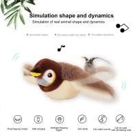 Juguete de Gato Interactivo Pájaro Volador Recargable Se Activada con Toca de Catnip - details 10