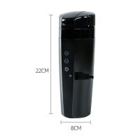 Taza calefactora de acero inoxidable para coche, hervidor eléctrico con Control inteligente de temperatura para café y leche, 12V/24V, 400mL - details 7