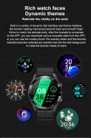 Reloj inteligente con pantalla completamente táctil de 1,28 pulgadas, oxígeno, presión arterial, prueba de frecuencia cardíaca, recordatorio de llamadas entrantes, IP67 - details 9