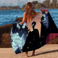 sy Adventure S-Solo L-Leveg Toallas de playa grandes de microfibra Toalla de secado rápido para viajes Natación Piscina Yoga - details 3