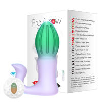 Juguete sexual Unisex, vibrador con 7 modos de vibración y empuje, Control remoto inalámbrico, tapón Anal, punto G - details 9