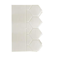 Moldes de ladrillo reutilizables para cama de flores de valla, molde decorativo de ladrillo DIY para accesorios de paisaje de jardín - details 0