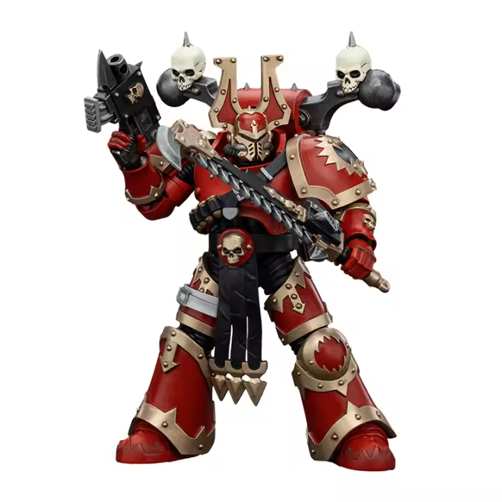 JOYTOY 1/18 figura de acción 40K World Eaters Khorne Berzerker 2 Anime modelo militar - 1
