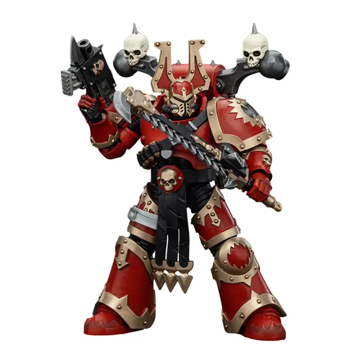 JOYTOY 1/18 figura de acción 40K World Eaters Khorne Berzerker 2 Anime modelo militar - 1