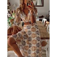 vestido de moda para mujer vestidos estampados casuales para mujer - details 1