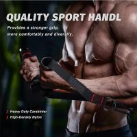 Mangos de gimnasio de Metal con anillo en D, mango de máquina de Cable resistente para entrenamiento con gancho para bandas de resistencia para el hogar, accesorios de Fitness - details 6