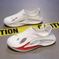 Sandalias de Hombre Antideslizantes y Resistentes al Desgaste Zapatillas de Moda de Verano para la Playa con Tacón Grande - details 6
