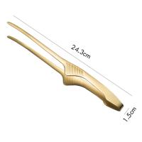 Pinzas de Barbacoa de Acero Inoxidable Herramienta de Cocina Antiadherente para Parrillar Steak - details 7