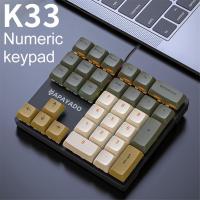 Teclado Mecánico Apaido con 33 Teclas Luces Multicolor Adecuado para Laptop - details 2