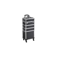 Taburetes de salón giratorios con altura ajustable, sillas con ruedas de 59-70 cm, negro - details 16