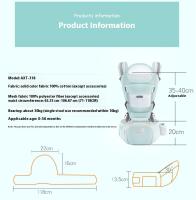Cochecito plegable avanzado 6 en 1, soporte para la cabeza, adecuado para niños pequeños en crecimiento - details 8