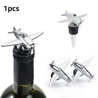 Tapón de botella de silicona para almacenamiento de vino, tapón giratorio, avión creativo, reutilizable, sellado, champán, regalos - details 2