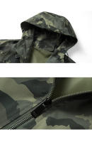 Abrigo de Camuflaje con Capucha CHAIFENKO Multiple Bolsillos, A Prueba de Viento, Cálido para Invierno al Aire Libre - details 6