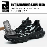 Zapatos de Seguridad de Acero Transpirables para Verano Botas de Trabajo Anti- Golpes y Agujas para Hombres y Mujeres - details 3