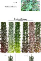 Árbol de eucalipto de 90cm y 12 tenedores, colgante de vid Artificial, plantas de pared, hoja de plástico con gradiente falso, jardín, hogar, ventanas y balcón - details 5