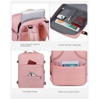 Mochila para ordenador portátil de 15,6 pulgadas para mujer, bolsa de viaje para viaje, bolsas de hombro, bolso escolar para est - details 8