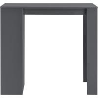 Elegante Mesa de Bar de Bistro 110 x 50 x 103cm Barra de Cocina Alta con 3 Estantes - details 26