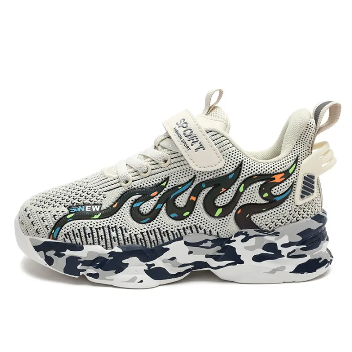 Zapatos de entrenamiento transpirables para niños, zapatos deportivos para correr, moda - 1