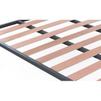 Cama de Acero Acerado ES Somier 135x190 cm Refuerzo Central Láminas de Chapo y Pintura Metálica con Tratamiento Anticorrosión Incluye Juego de 4 Patas - details 2