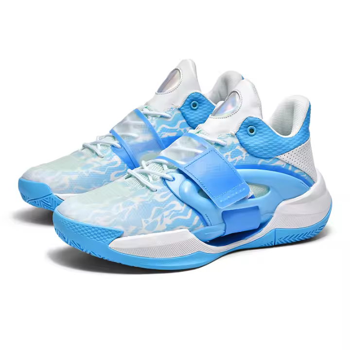 Zapatillas de baloncesto para hombre y mujer, zapatos de entrenamiento deportivos antideslizantes de goma, adecuados para exteriores - 1