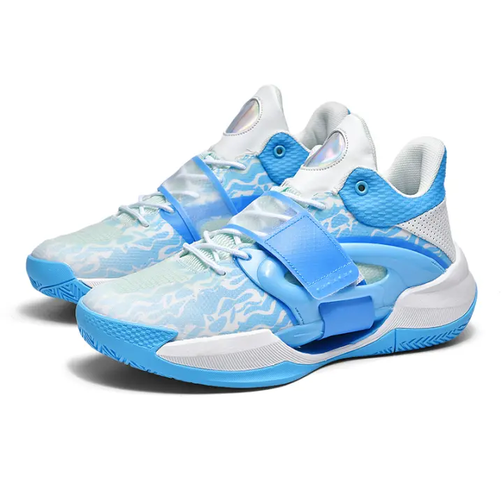 Zapatillas de baloncesto para hombre y mujer, zapatos de entrenamiento deportivos antideslizantes de goma, adecuados para exteriores - 1