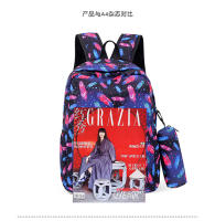 OKKID Set de Mochila Escolar para Niñas 3pcs Bolsa de Animal de Gato Adecuado para Edades 7-12 - details 7