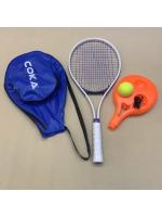 Juego de raqueta de tenis para niños y jóvenes, raqueta de tenis para adultos de aleación de aluminio para entrenamiento principiante para estudiantes universitarios - details 15