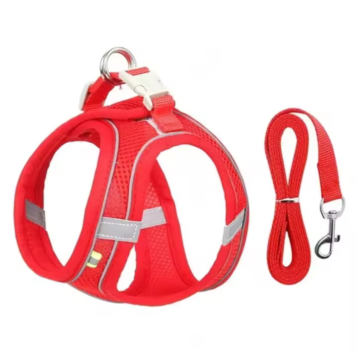 Accesorios para Mascotas Collar Seguro para Perros Pequeños Chaleco Cuerda para el Cuello - 1