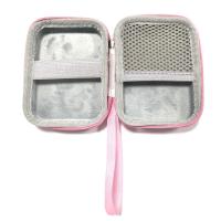 Bolsa de almacenamiento EVA a prueba de golpes, bolsa protectora a prueba de polvo para almacenamiento de auriculares, bolsa organizadora de cables de datos ligera y resistente al desgaste - details 20