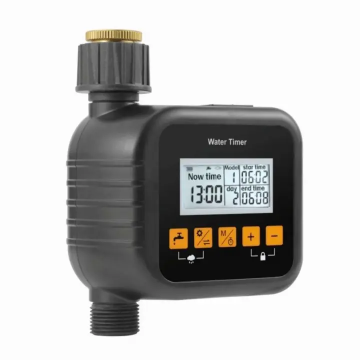 Sistema de riego con control de temporizador de agua por computadora digital con pantalla - automático - 1
