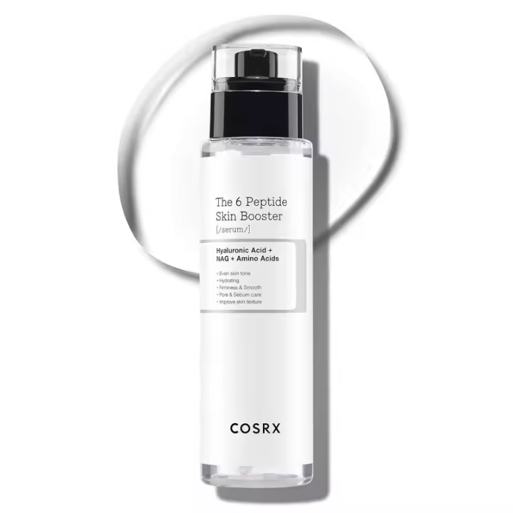 COSRX 6X Peptide Collagen Booster Toner Serum, regalos del día de la madre, niacinamida y esencia facial de ácido hialurónico para todos - 1